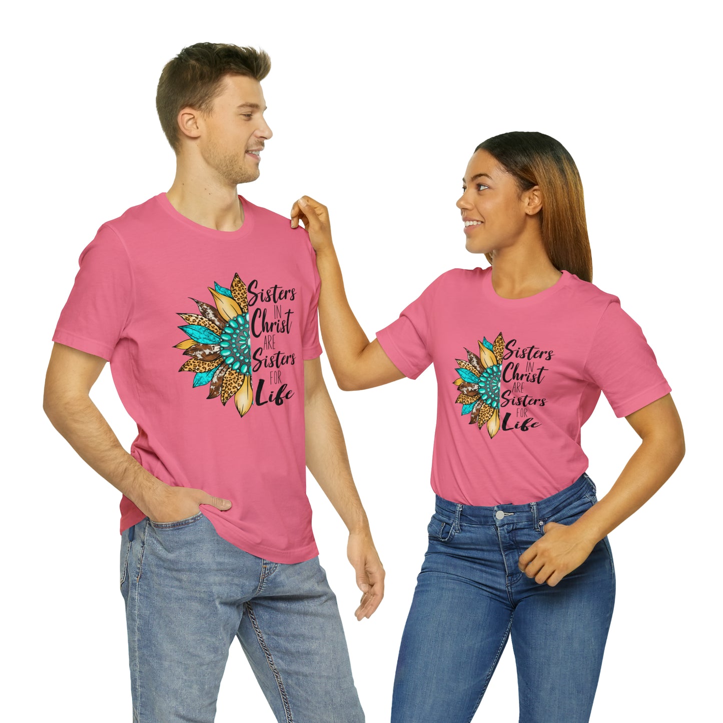Sister in Christ Unisex Jersey Short Sleeve Tee