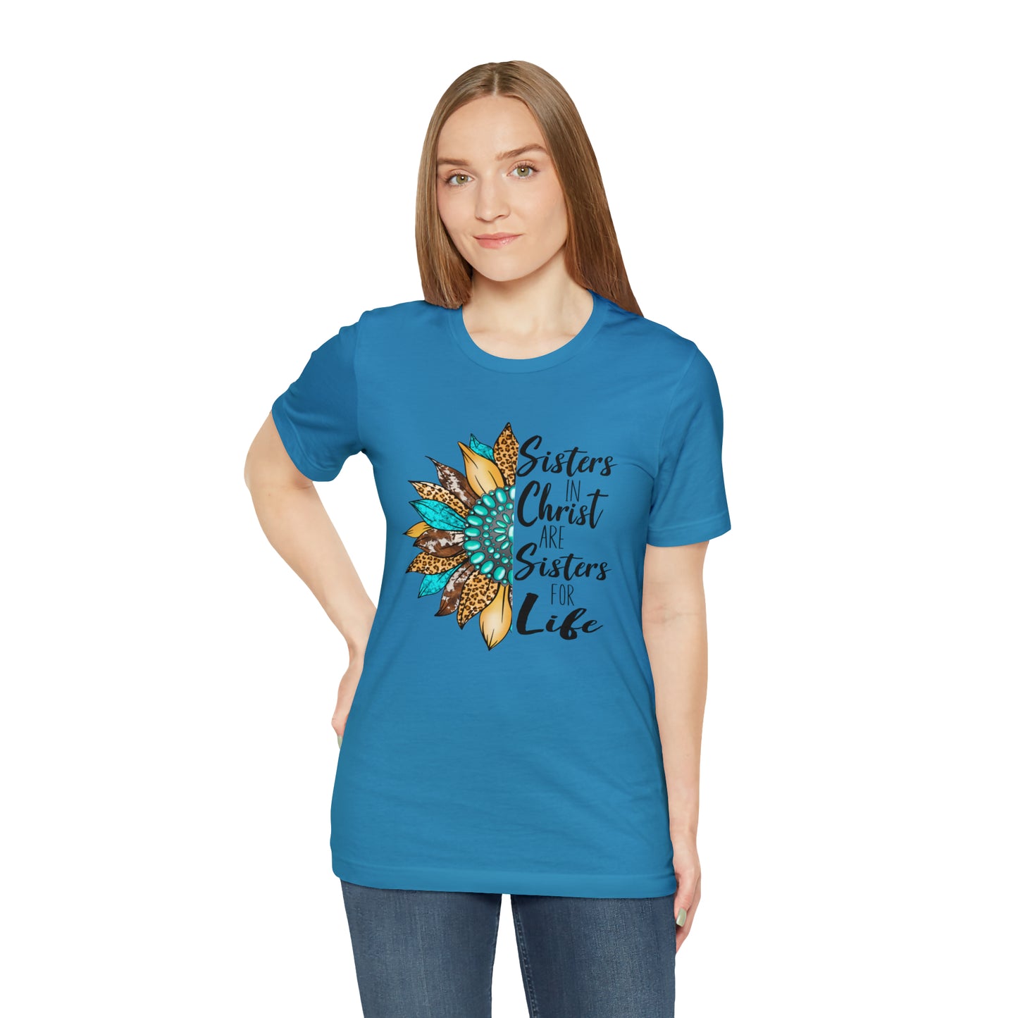 Sister in Christ Unisex Jersey Short Sleeve Tee