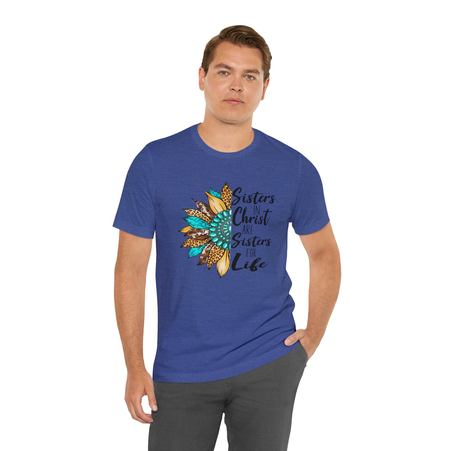 Sister in Christ Unisex Jersey Short Sleeve Tee
