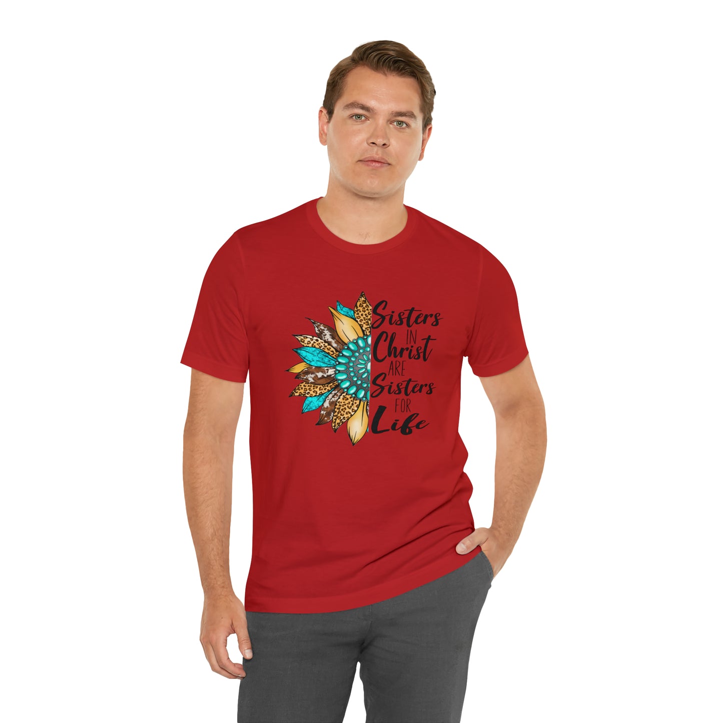 Sister in Christ Unisex Jersey Short Sleeve Tee