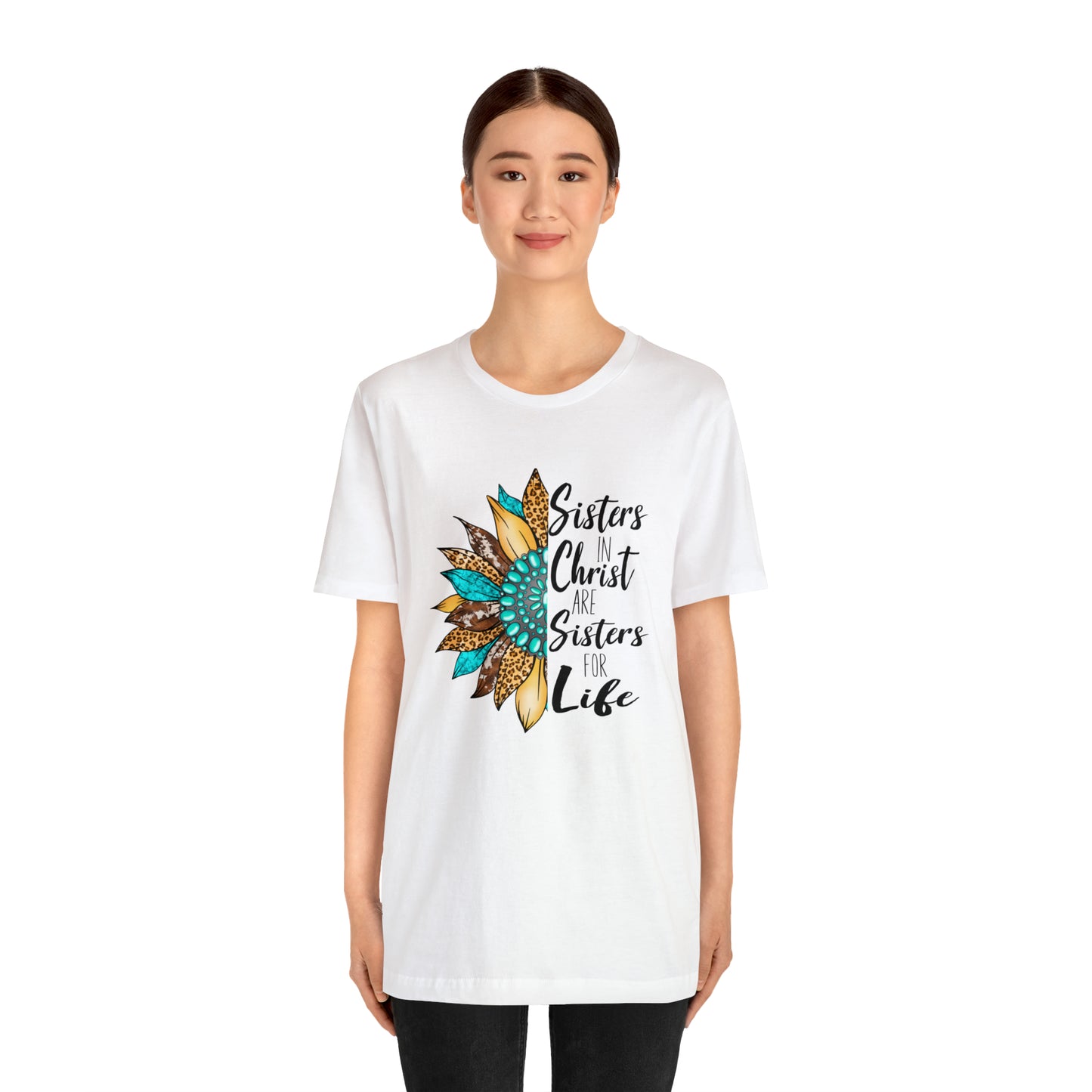 Sister in Christ Unisex Jersey Short Sleeve Tee