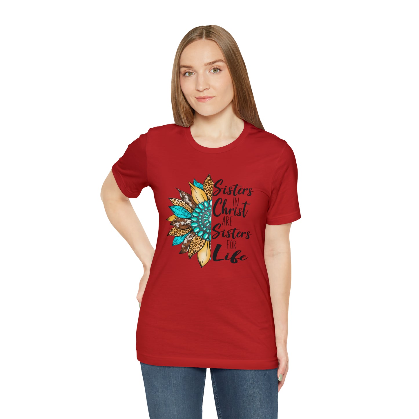 Sister in Christ Unisex Jersey Short Sleeve Tee