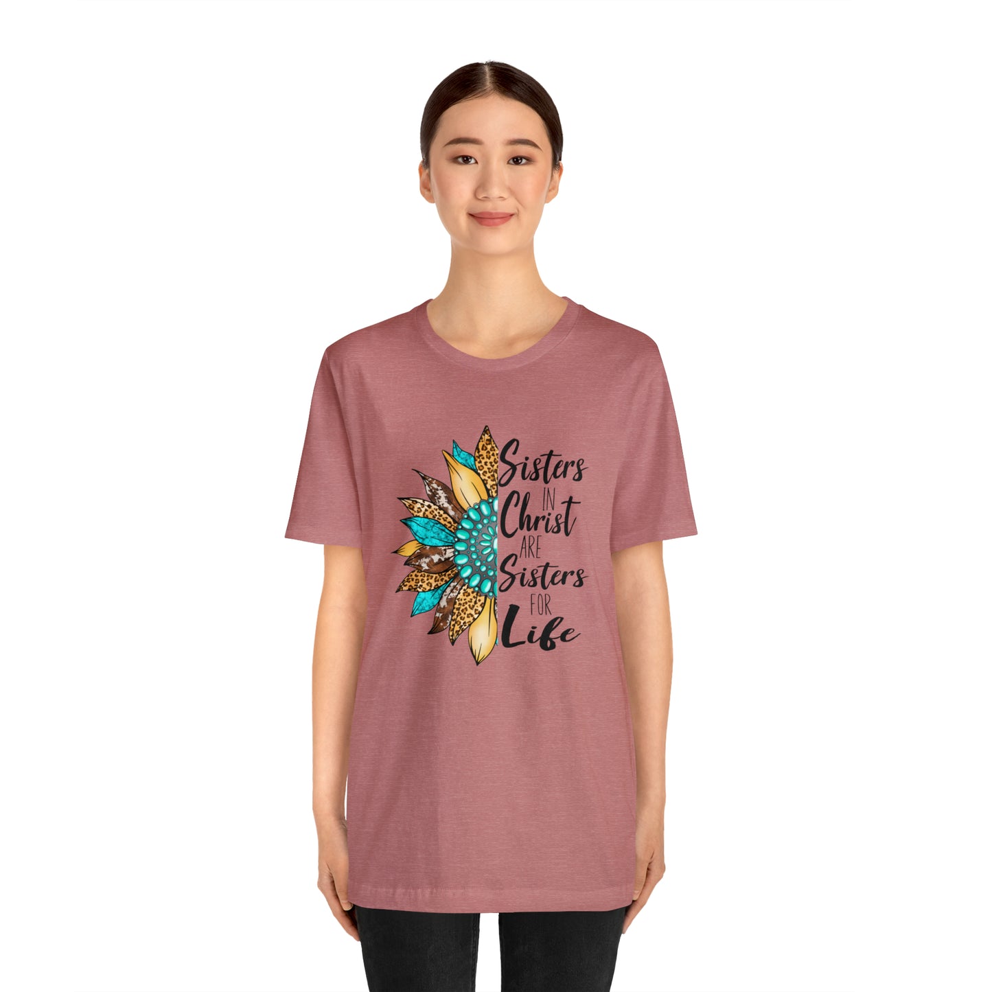 Sister in Christ Unisex Jersey Short Sleeve Tee