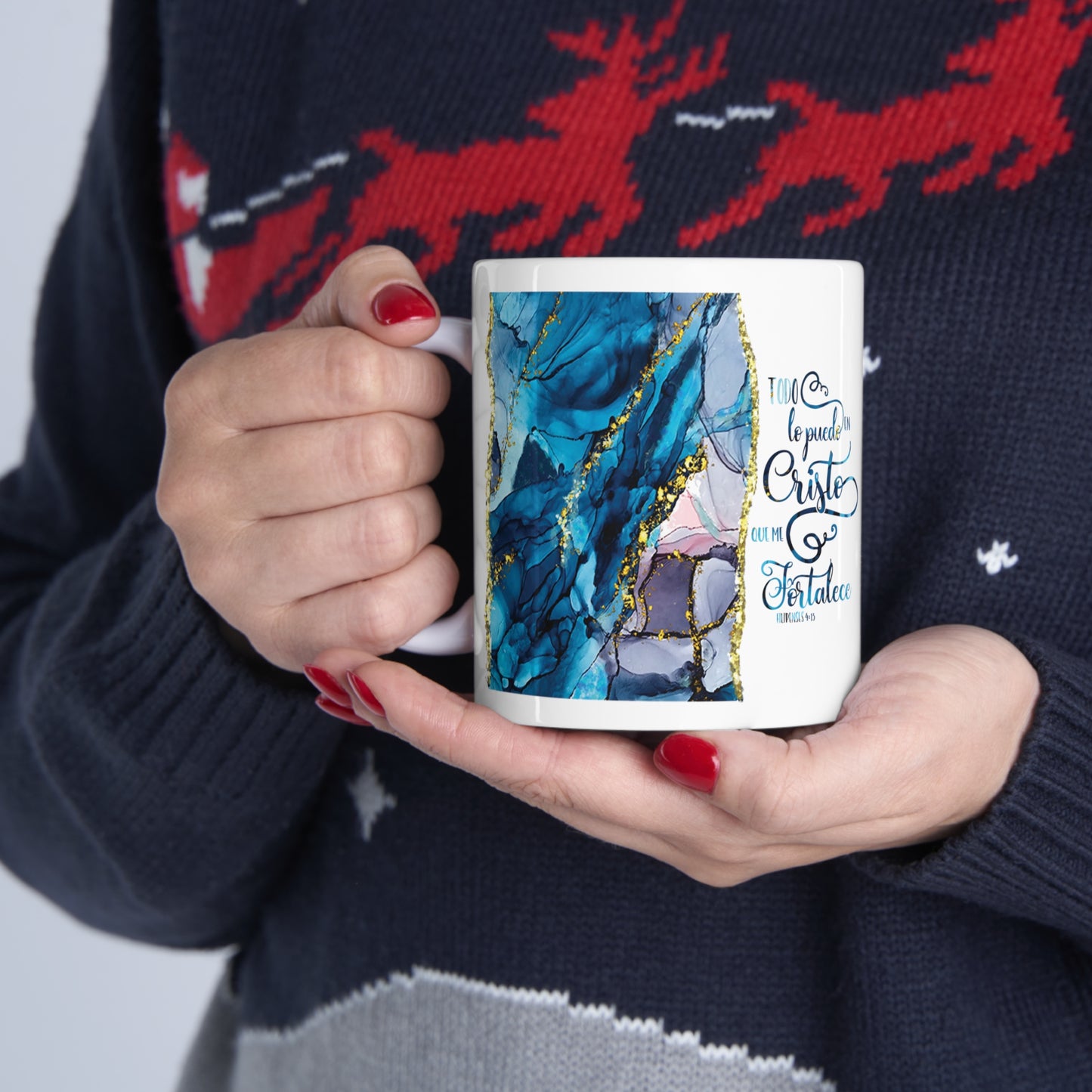 Todo lo puedo en Cristo Ceramic Mug 11oz