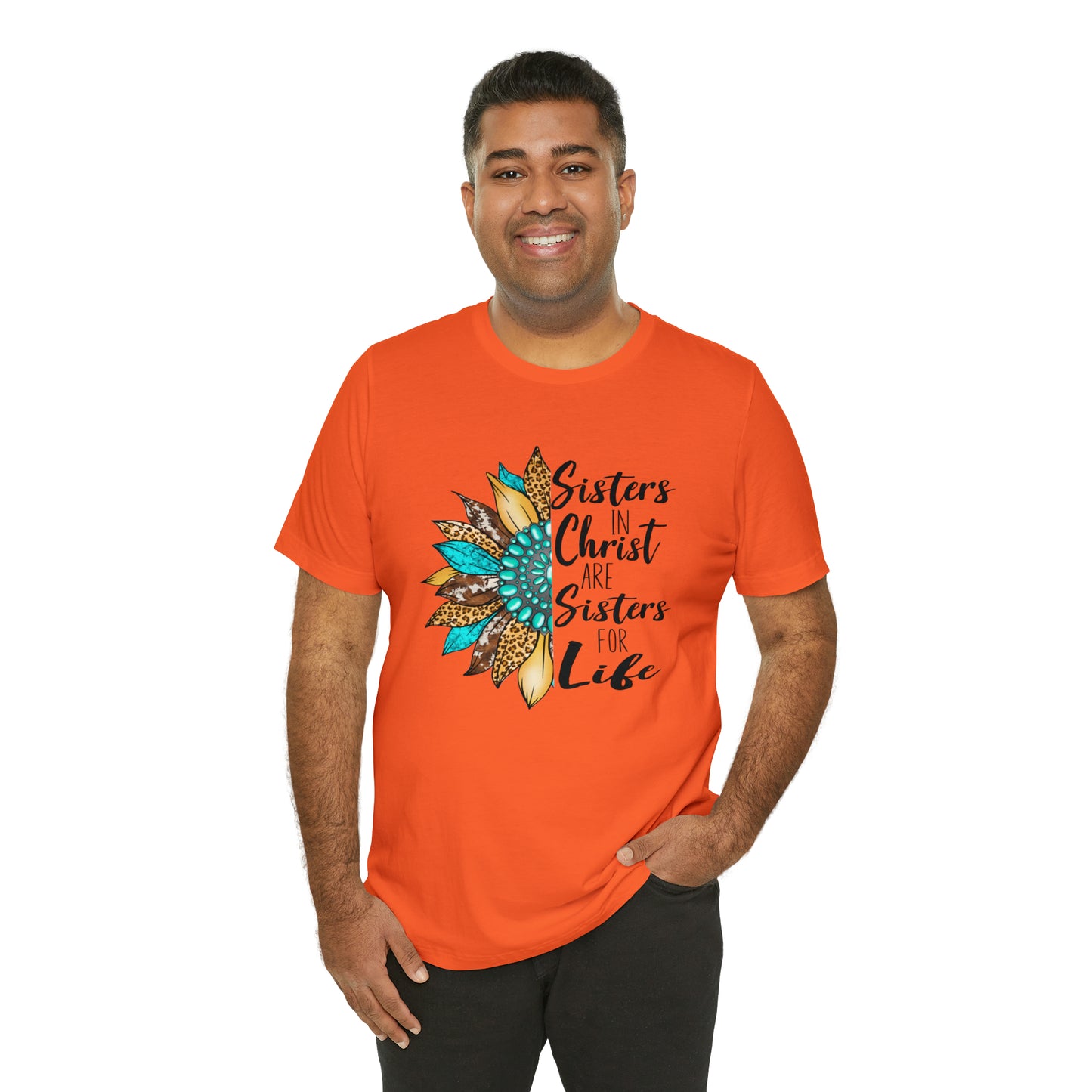 Sister in Christ Unisex Jersey Short Sleeve Tee