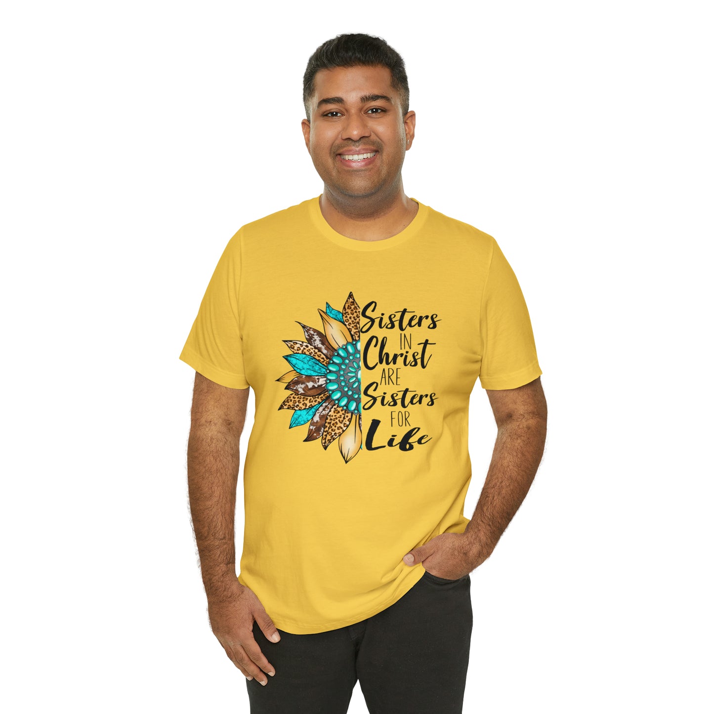 Sister in Christ Unisex Jersey Short Sleeve Tee