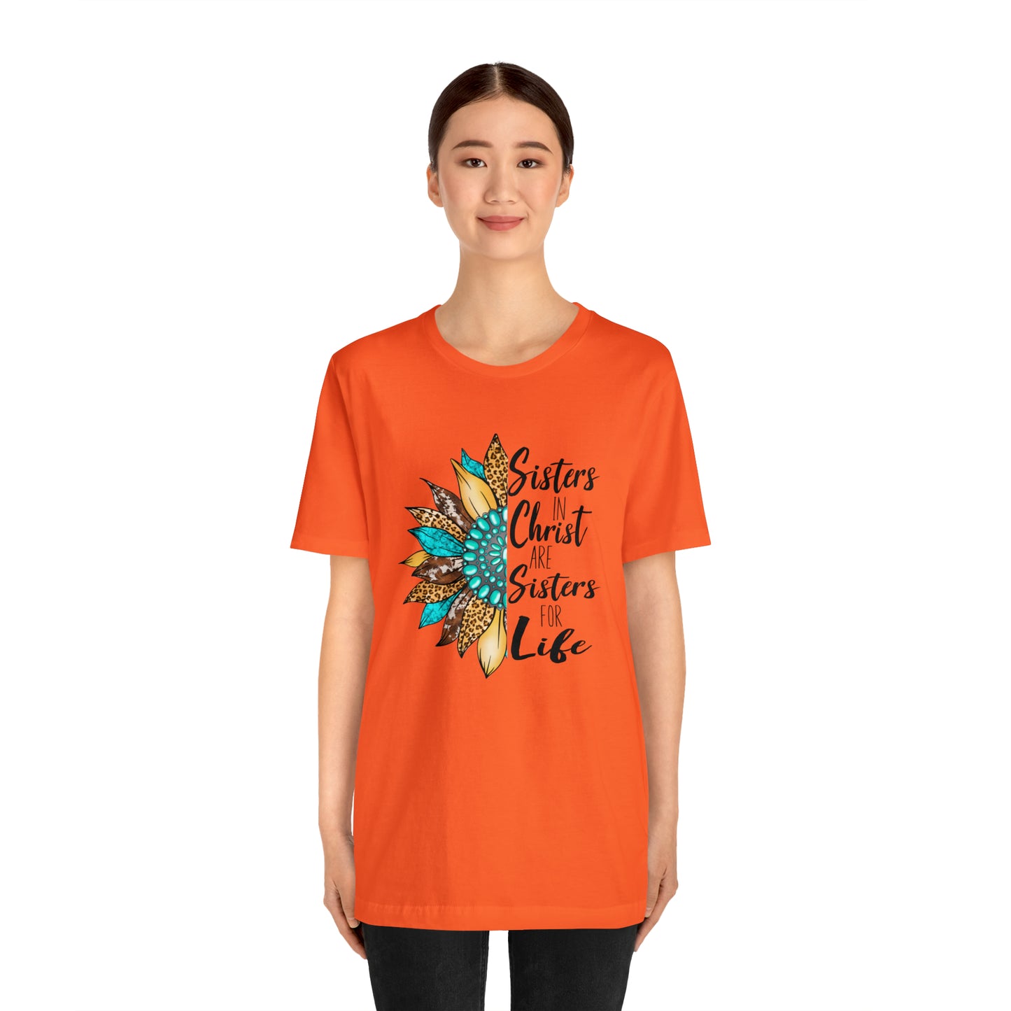 Sister in Christ Unisex Jersey Short Sleeve Tee