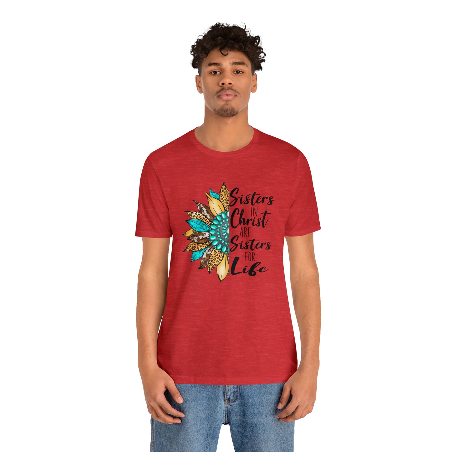 Sister in Christ Unisex Jersey Short Sleeve Tee