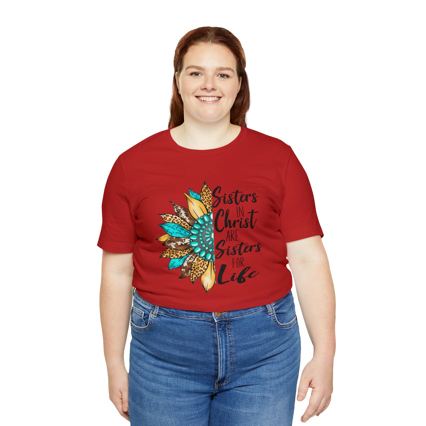 Sister in Christ Unisex Jersey Short Sleeve Tee