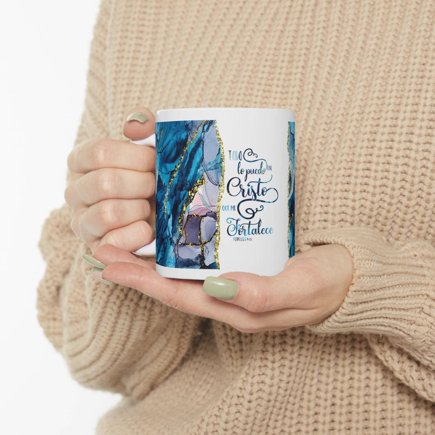 Todo lo puedo en Cristo Ceramic Mug 11oz