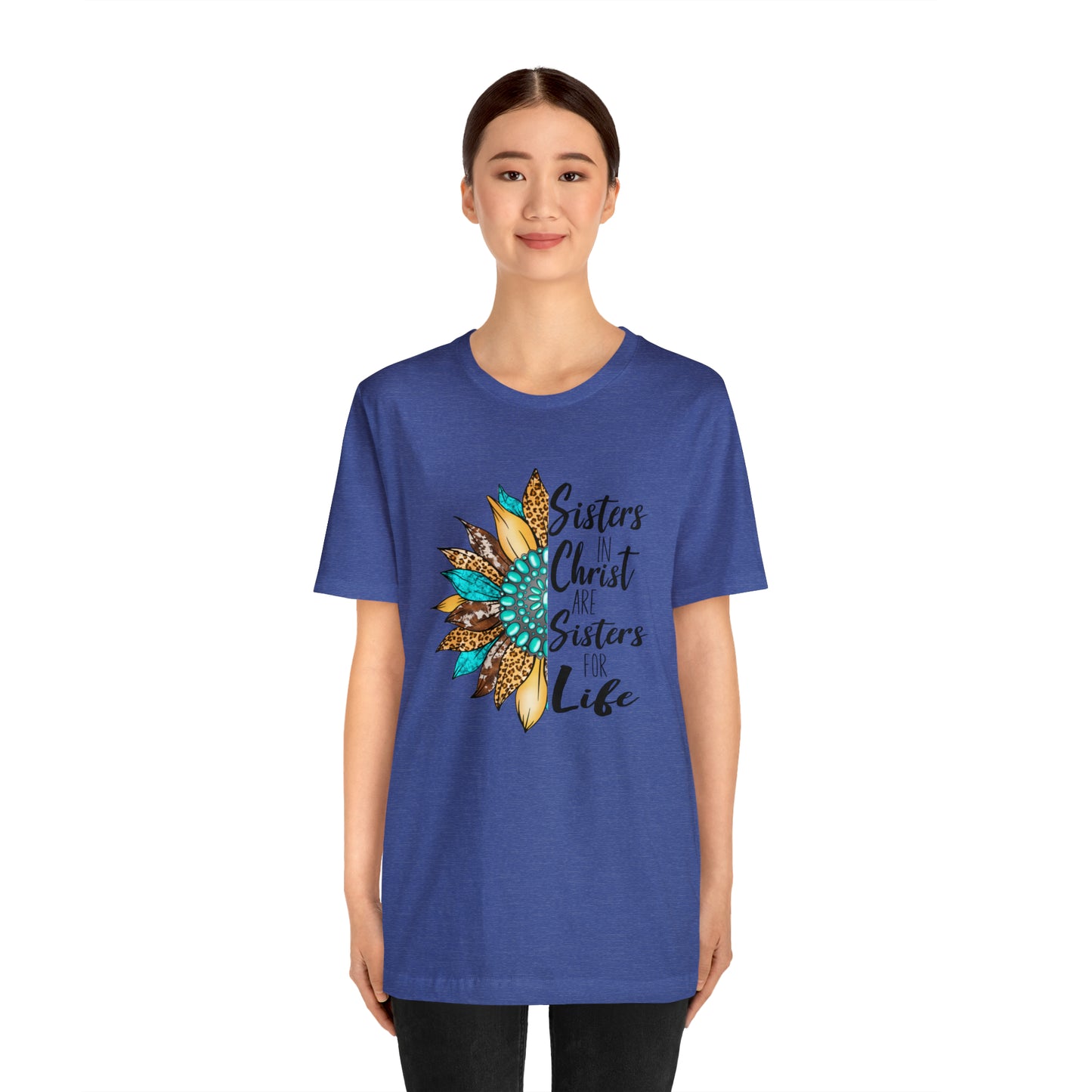 Sister in Christ Unisex Jersey Short Sleeve Tee