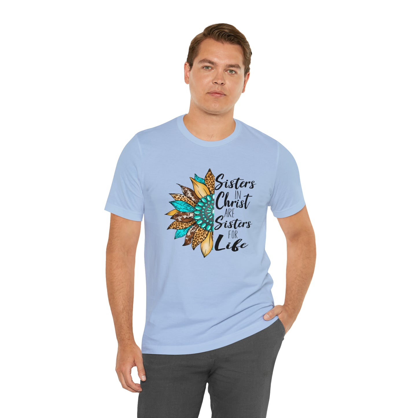 Sister in Christ Unisex Jersey Short Sleeve Tee