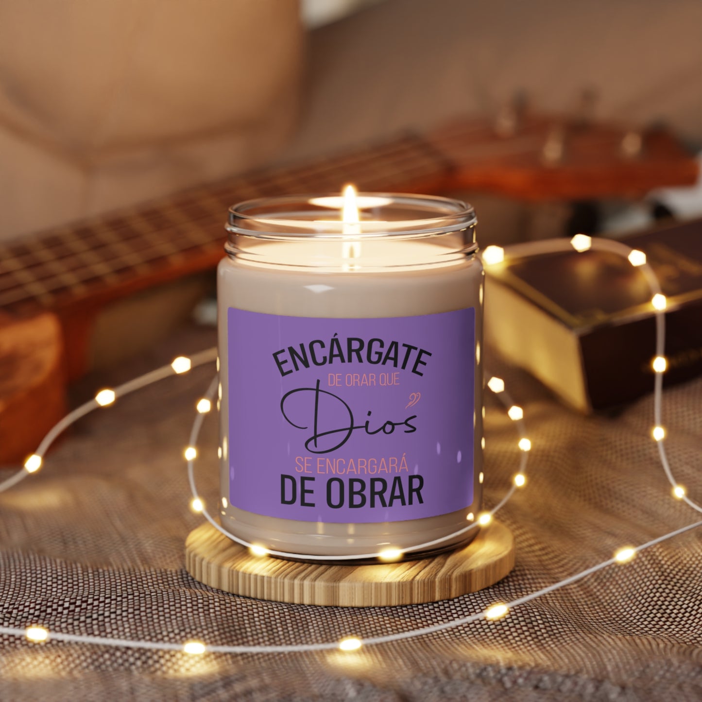 Encarnate de orar Scented Soy Candle, 9oz