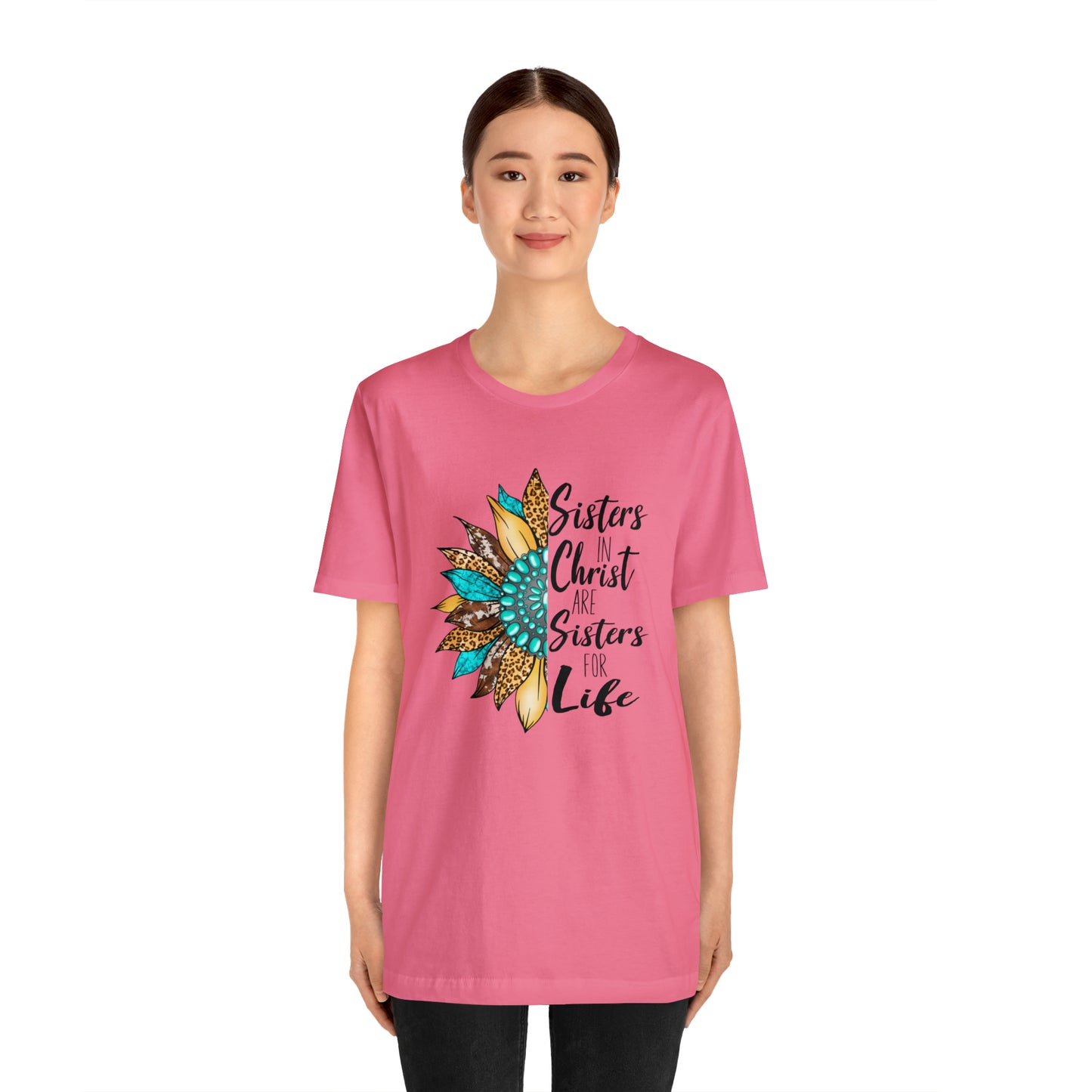 Sister in Christ Unisex Jersey Short Sleeve Tee