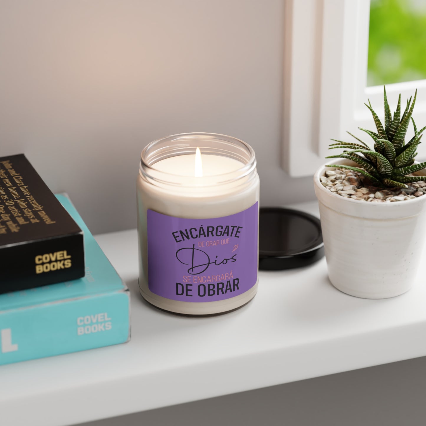 Encarnate de orar Scented Soy Candle, 9oz
