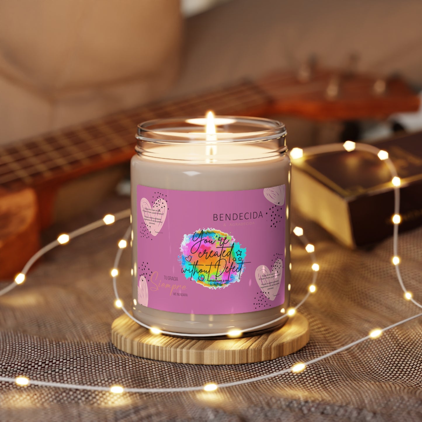 Faith Scented Soy Candle, 9oz