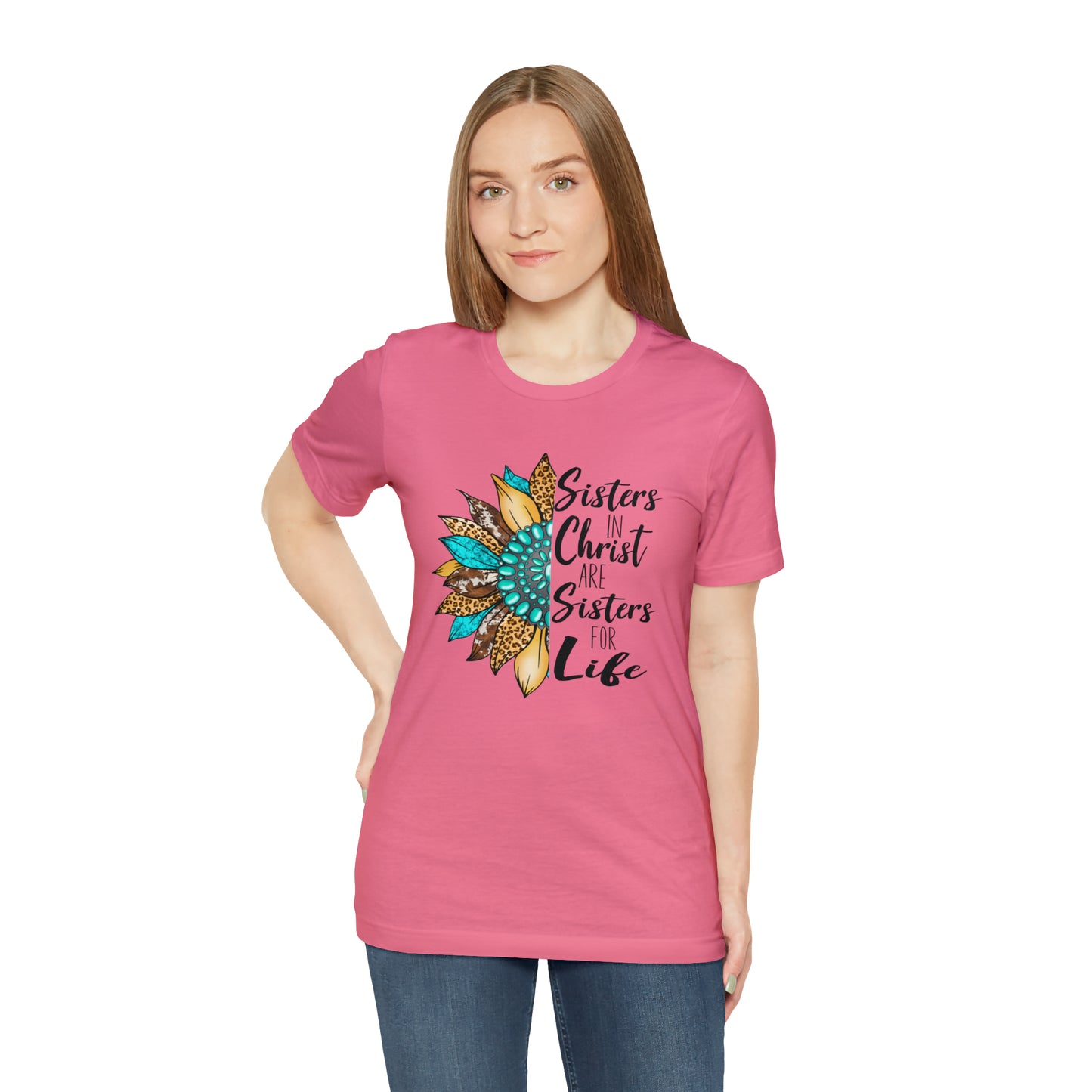 Sister in Christ Unisex Jersey Short Sleeve Tee