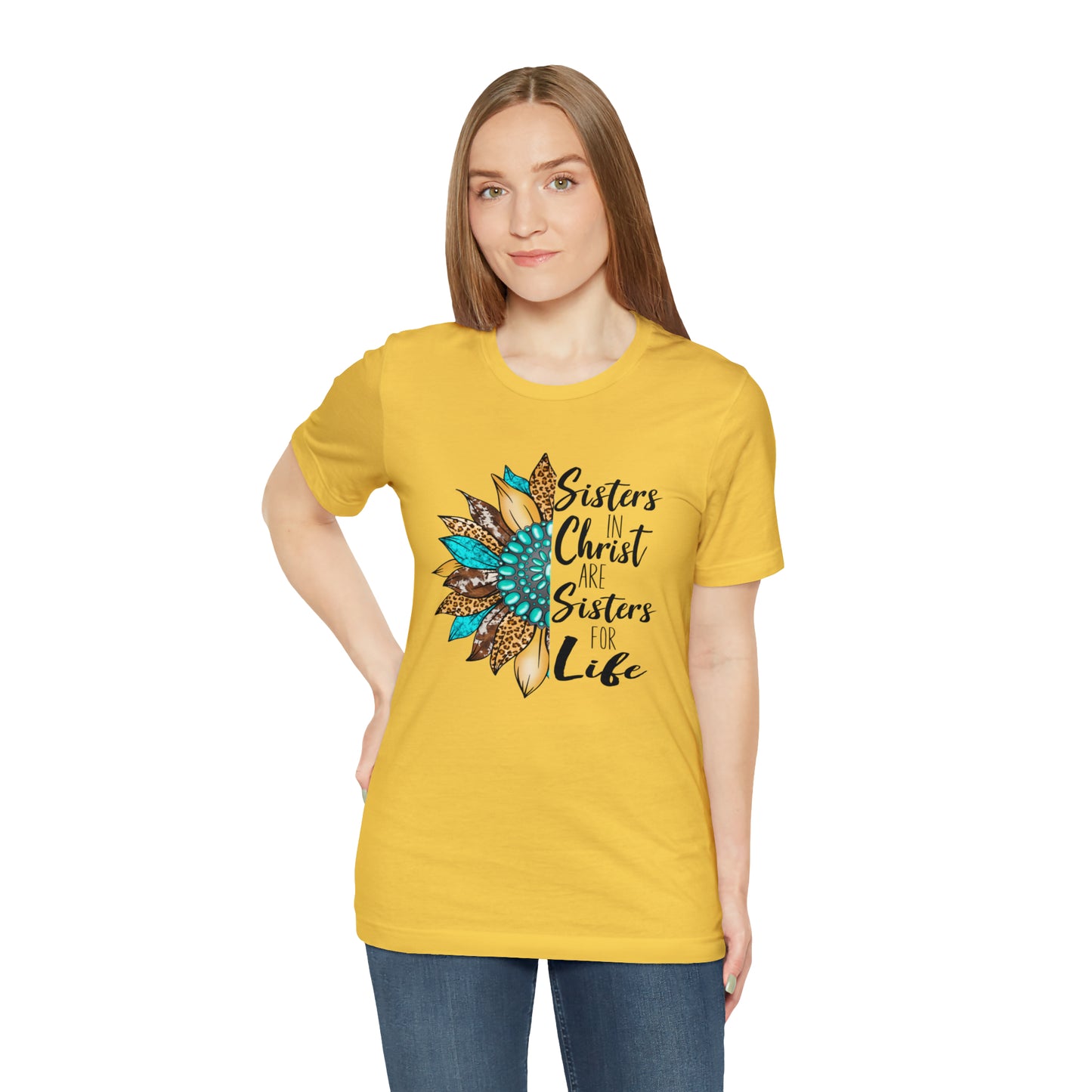 Sister in Christ Unisex Jersey Short Sleeve Tee