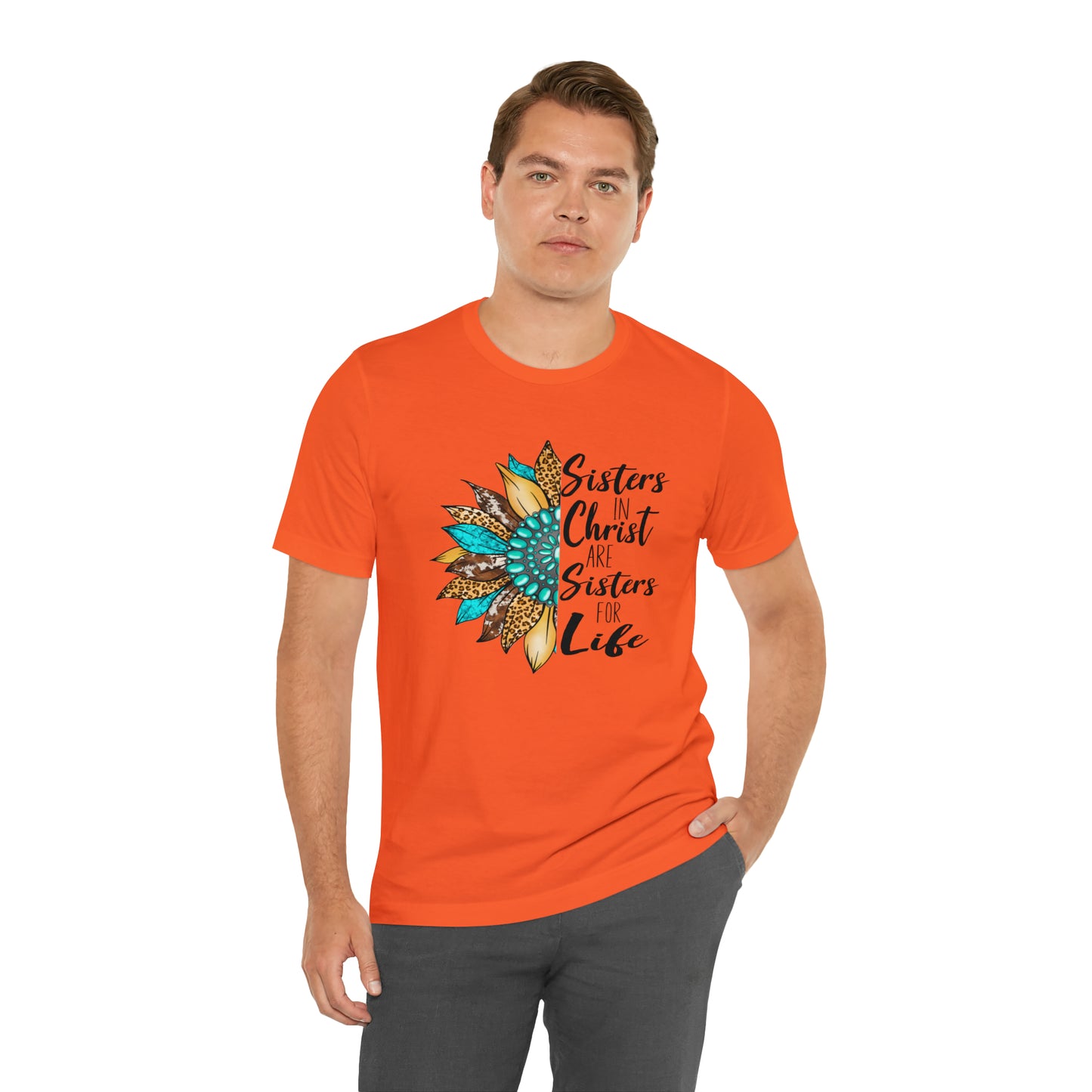 Sister in Christ Unisex Jersey Short Sleeve Tee