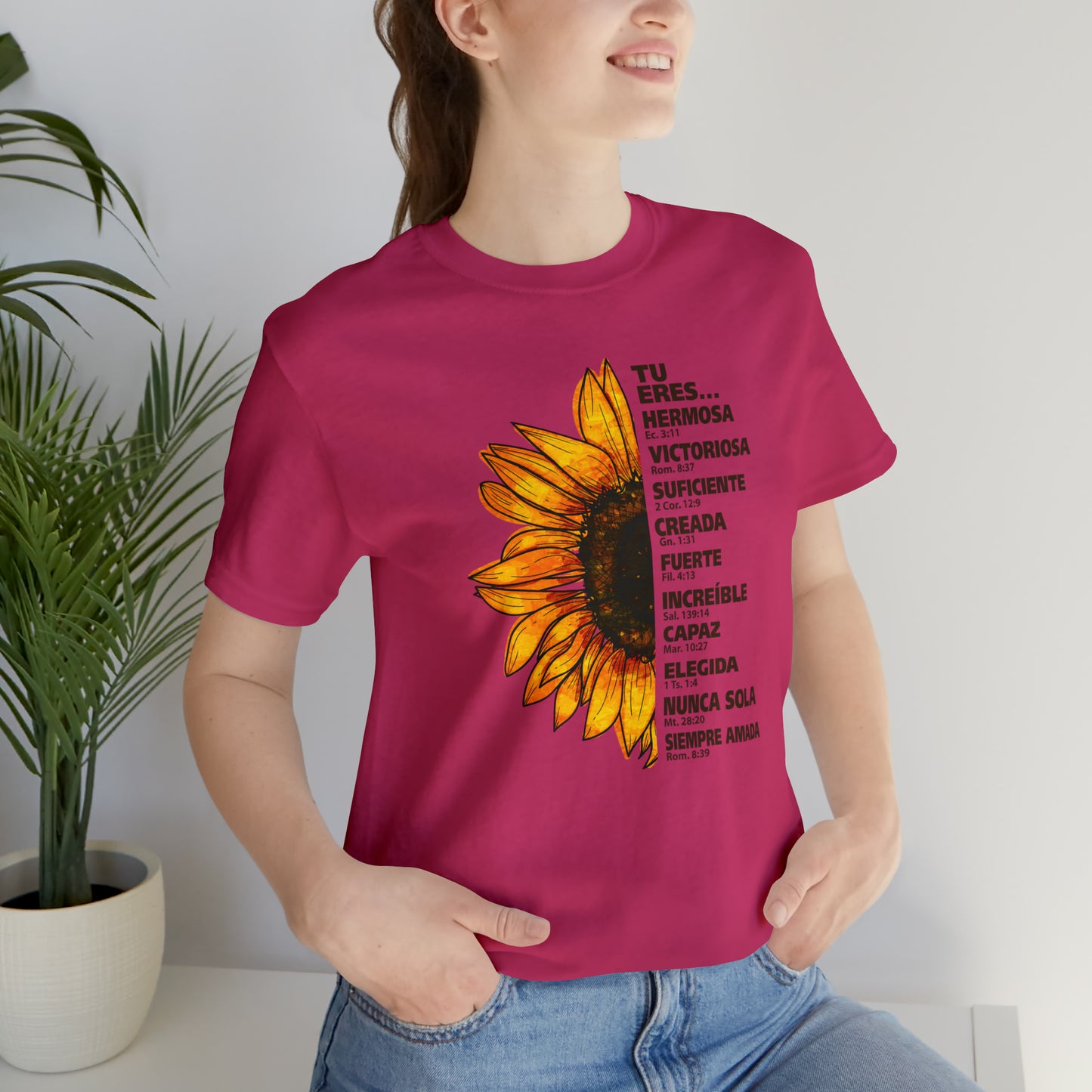 Tu eres Unisex Jersey Short Sleeve Tee