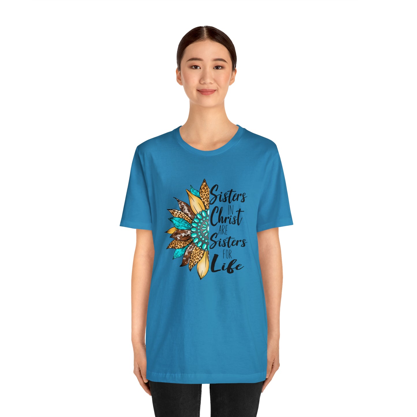 Sister in Christ Unisex Jersey Short Sleeve Tee