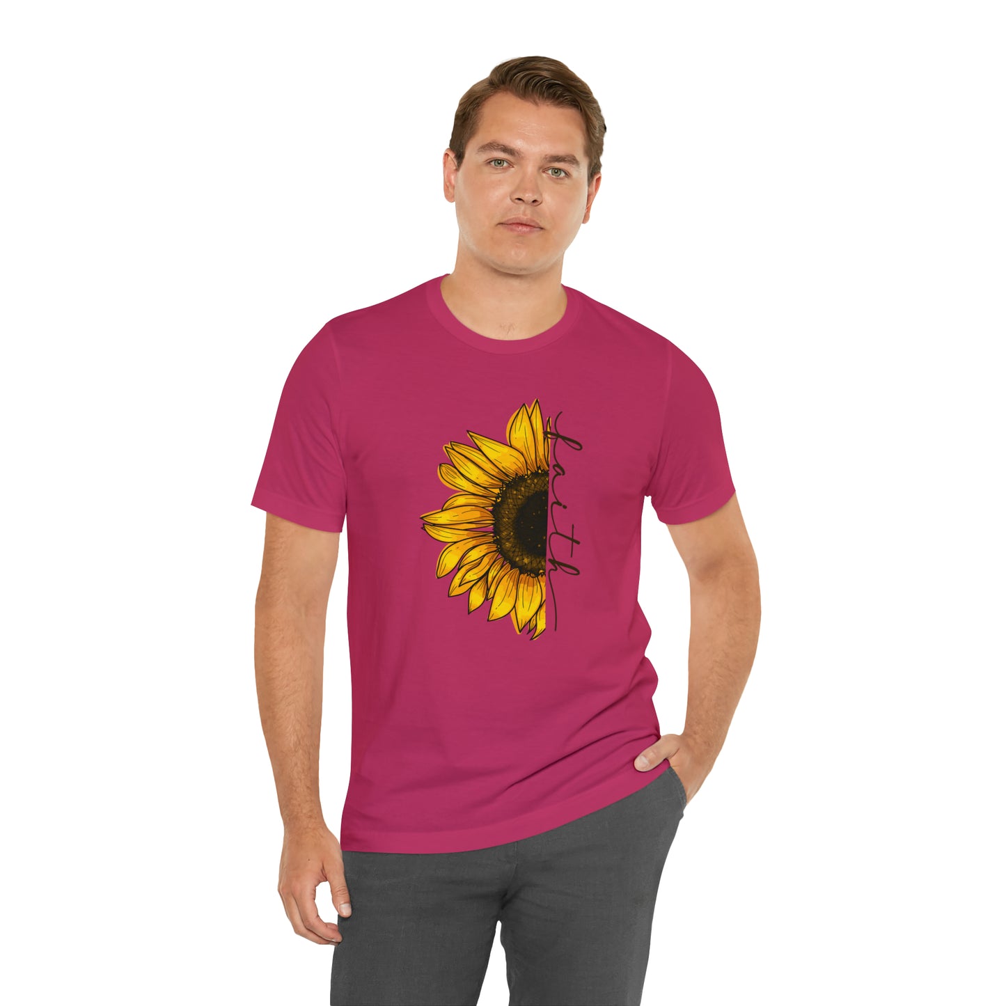 Faith Unisex Jersey Short Sleeve Tee