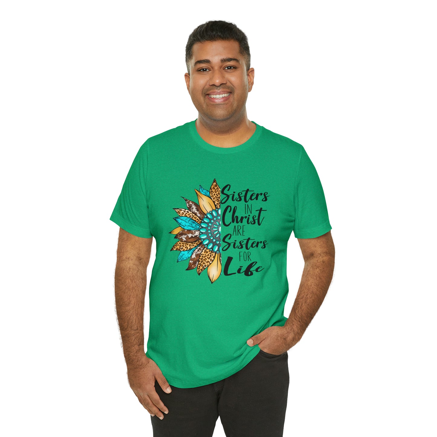 Sister in Christ Unisex Jersey Short Sleeve Tee