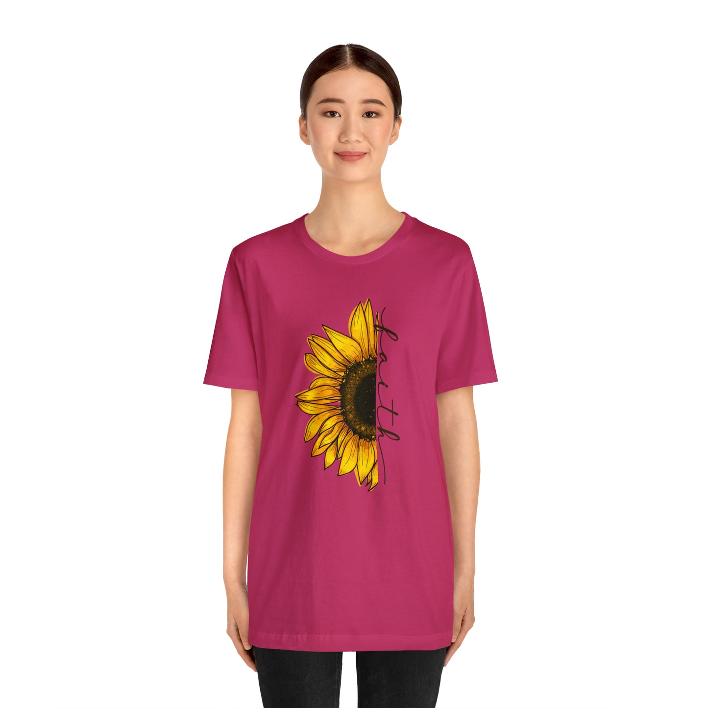Faith Unisex Jersey Short Sleeve Tee