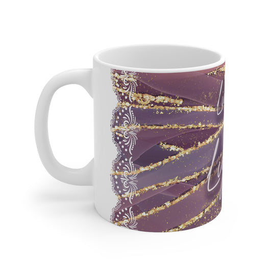 Living in the light Ceramic Mug 11oz