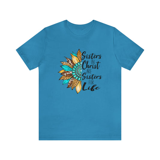 Sister in Christ Unisex Jersey Short Sleeve Tee