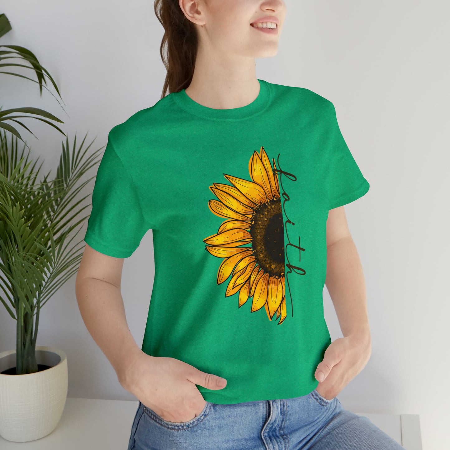 Faith Unisex Jersey Short Sleeve Tee