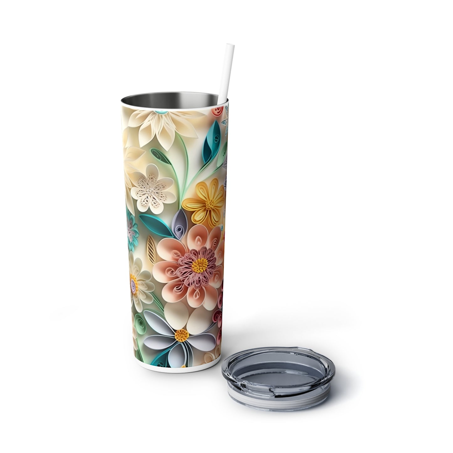 Mixed Flowers Tumbler
