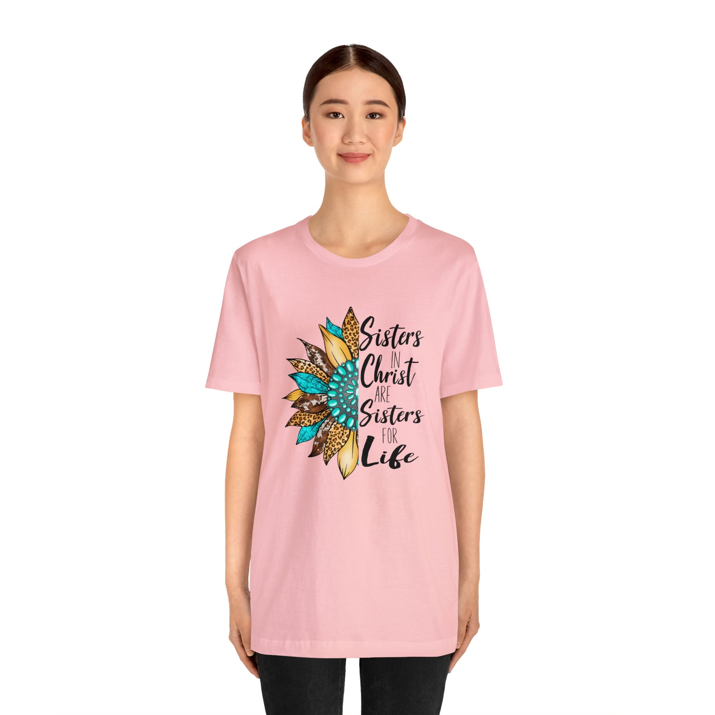 Sister in Christ Unisex Jersey Short Sleeve Tee