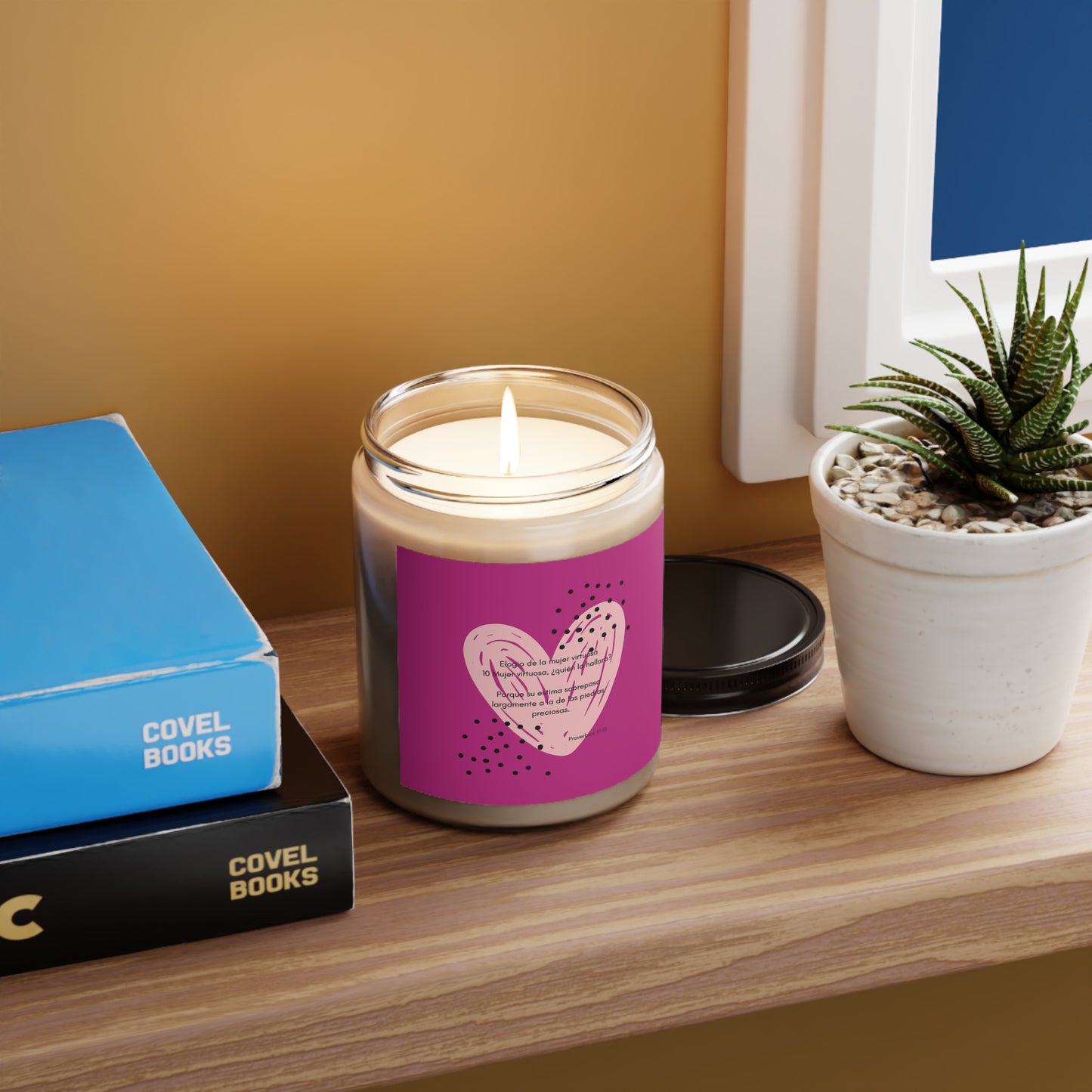 Mujer Virtuosa Scented Candle, 9oz