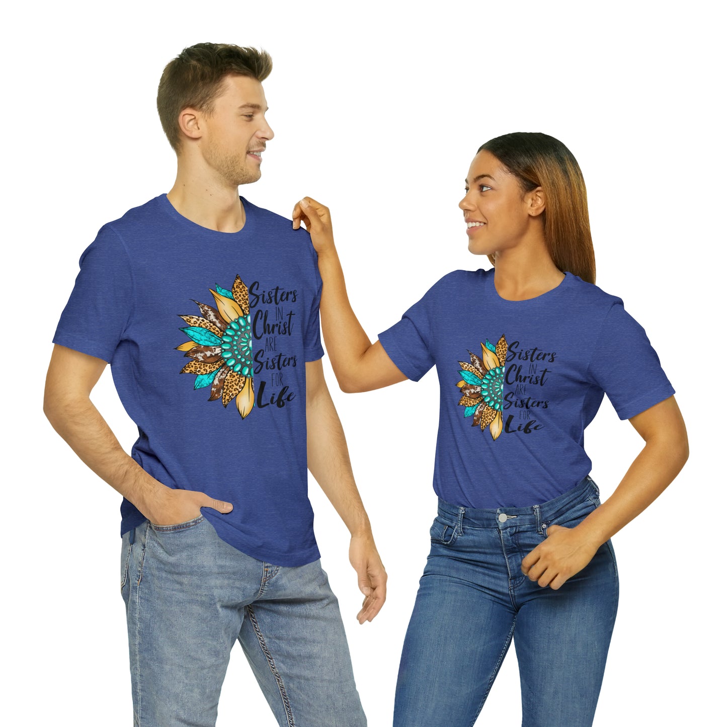 Sister in Christ Unisex Jersey Short Sleeve Tee