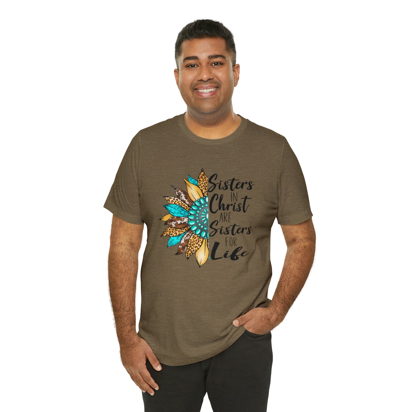 Sister in Christ Unisex Jersey Short Sleeve Tee