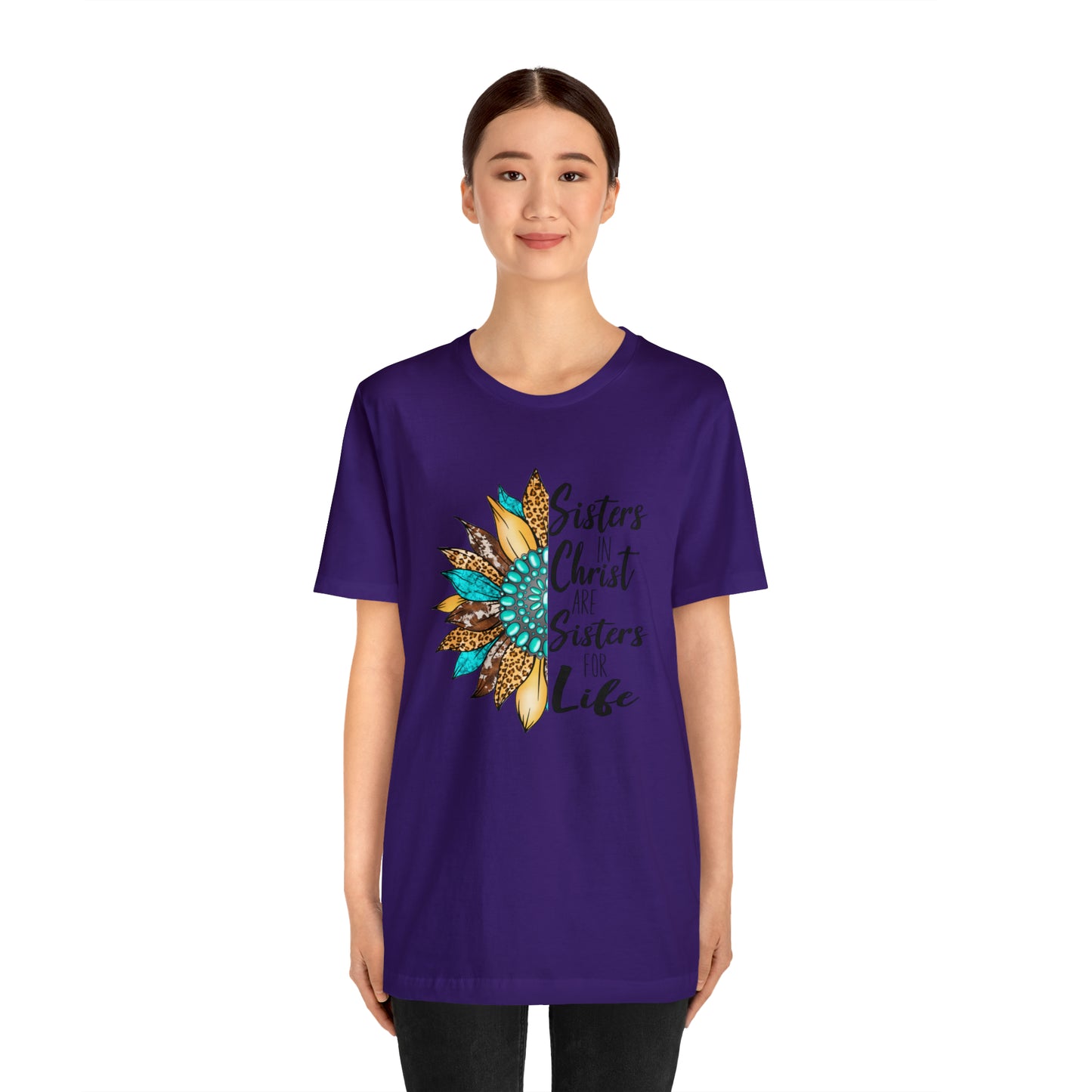 Sister in Christ Unisex Jersey Short Sleeve Tee