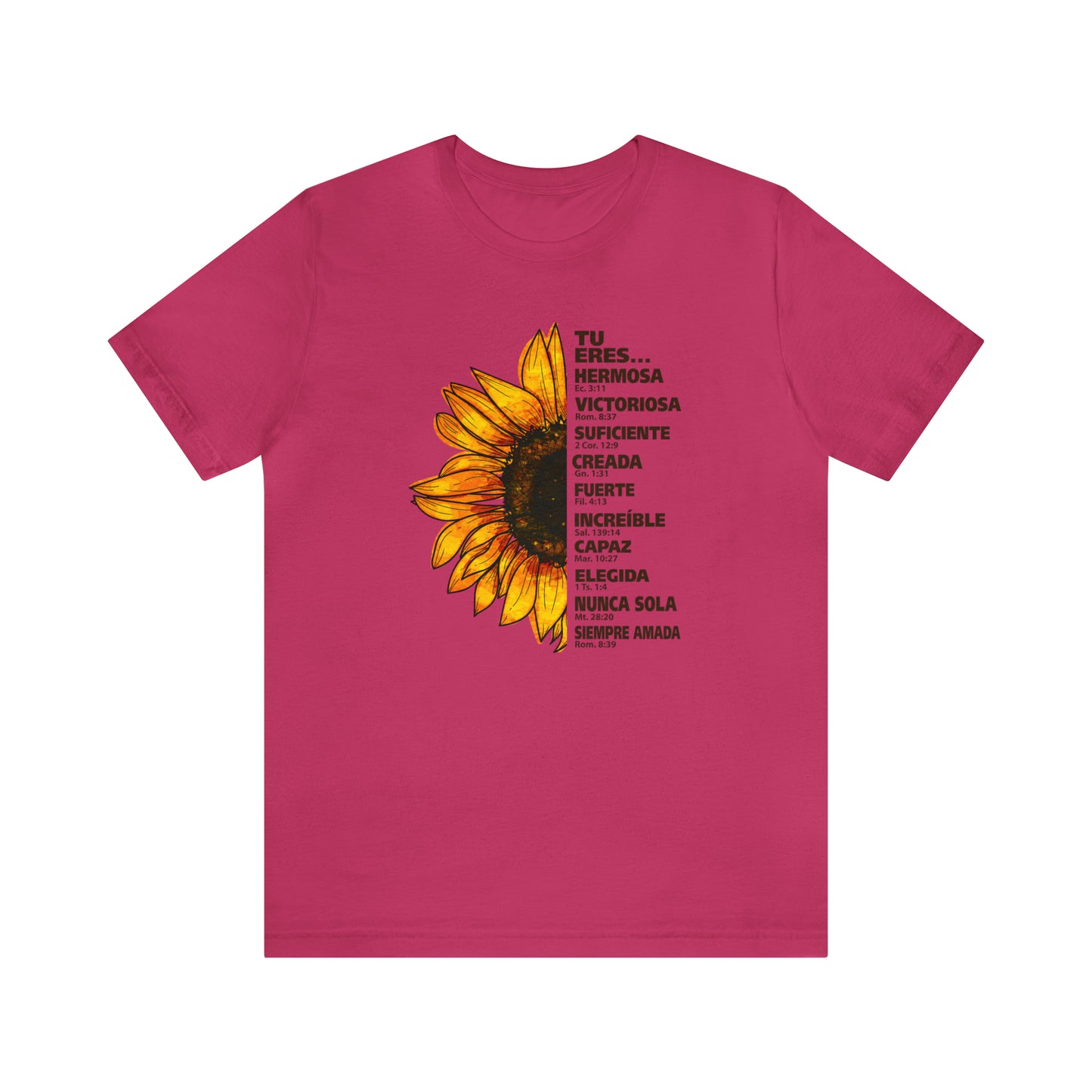 Tu eres Unisex Jersey Short Sleeve Tee
