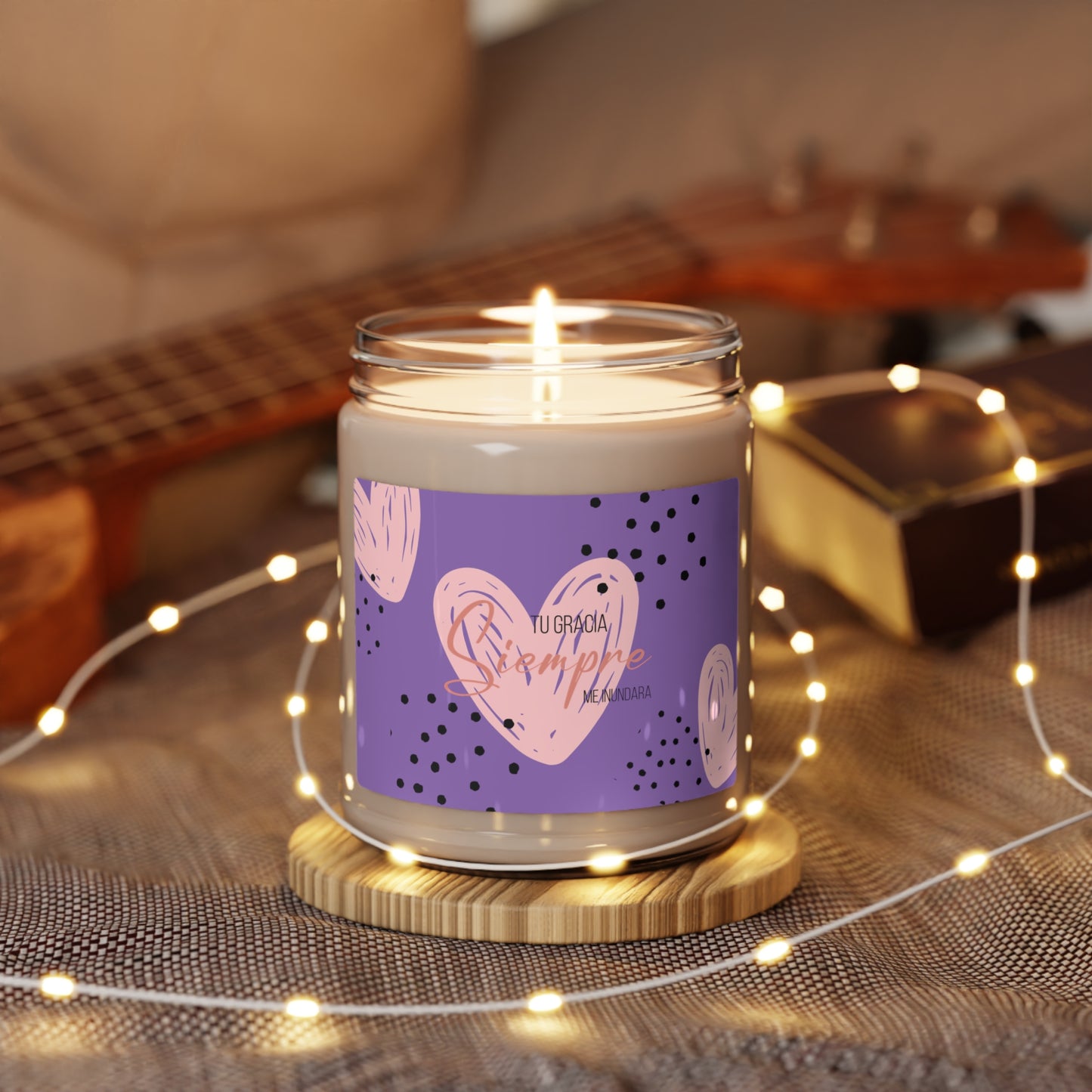 Todo lo puedo en Cristo Scented Soy Candle, 9oz