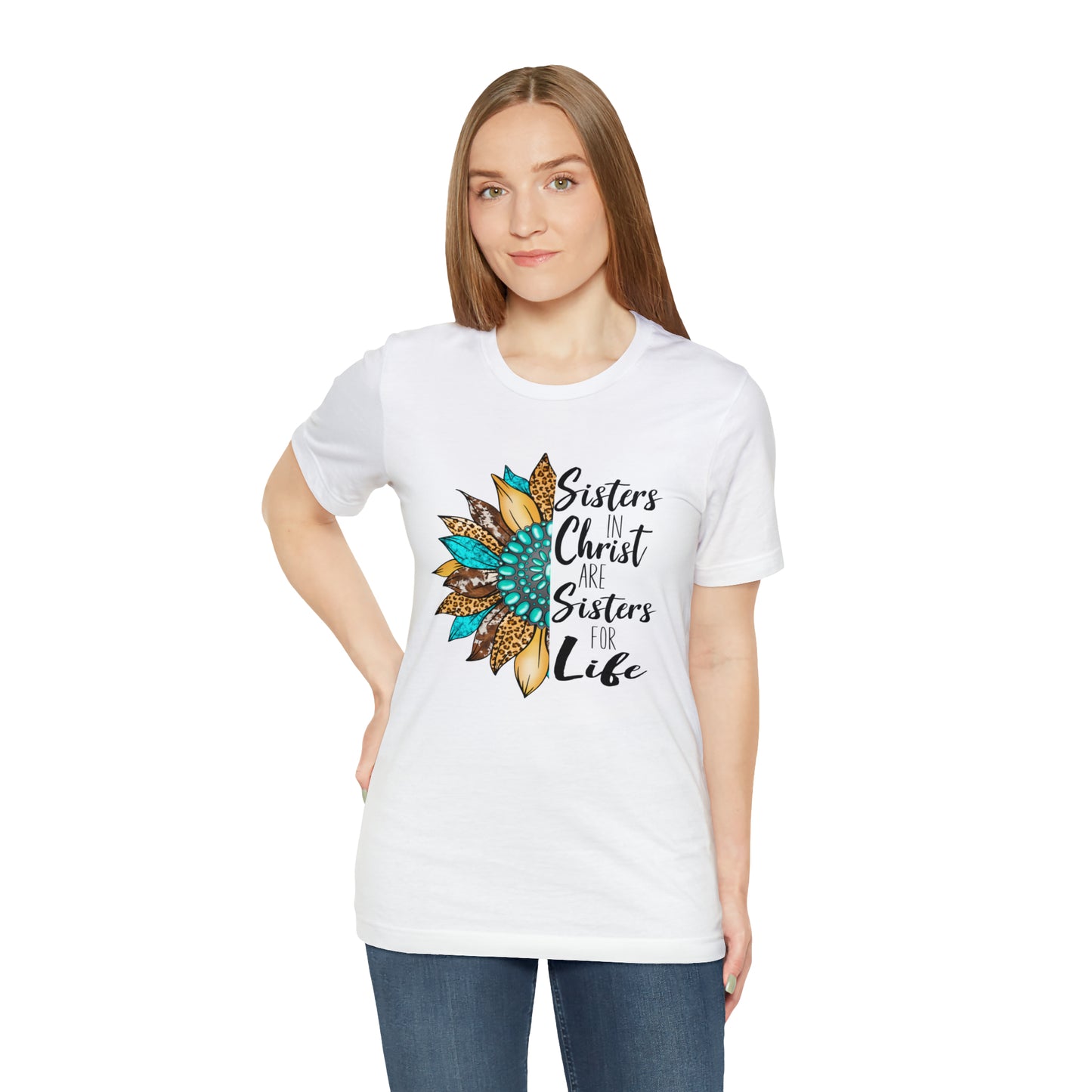 Sister in Christ Unisex Jersey Short Sleeve Tee