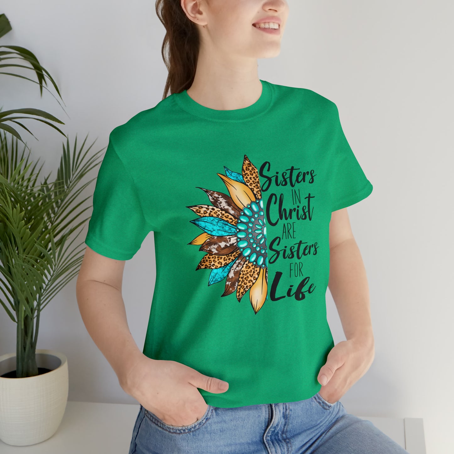 Sister in Christ Unisex Jersey Short Sleeve Tee