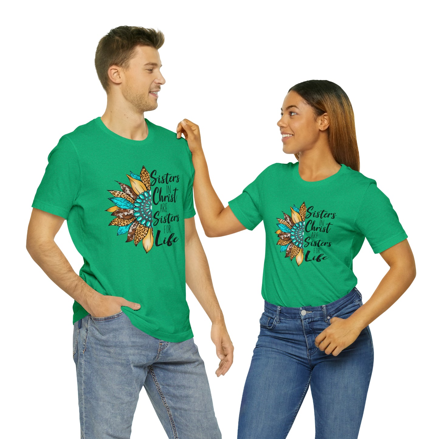 Sister in Christ Unisex Jersey Short Sleeve Tee