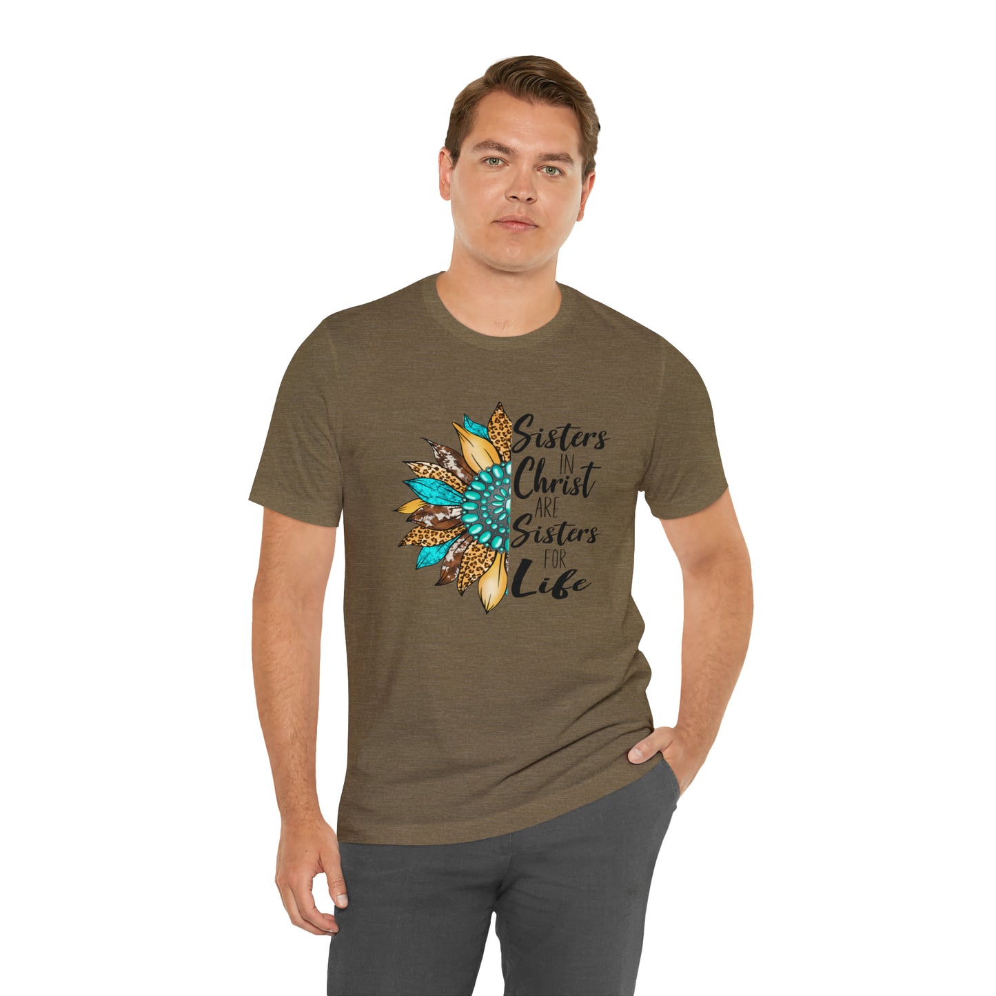 Sister in Christ Unisex Jersey Short Sleeve Tee