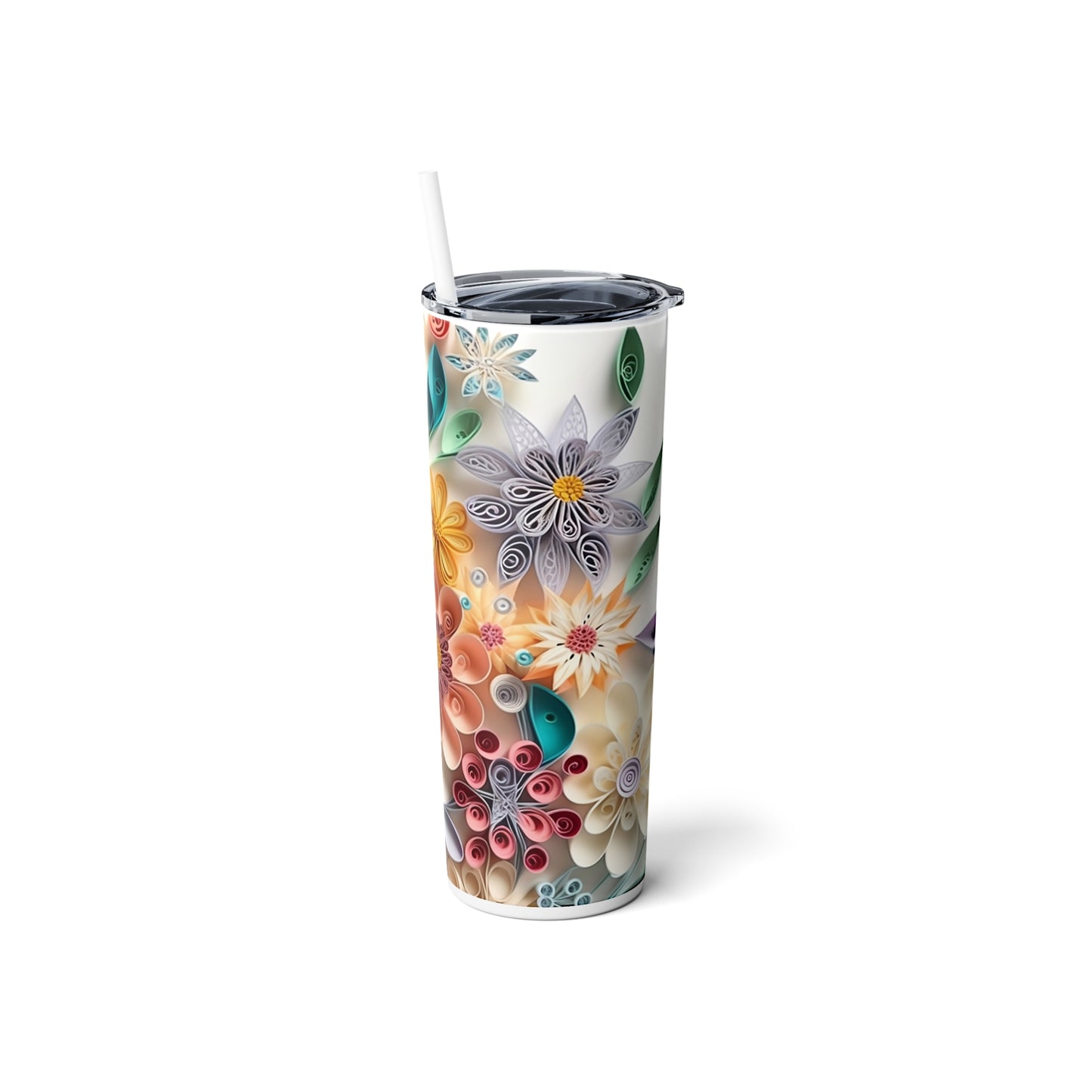 Mixed Flowers Tumbler