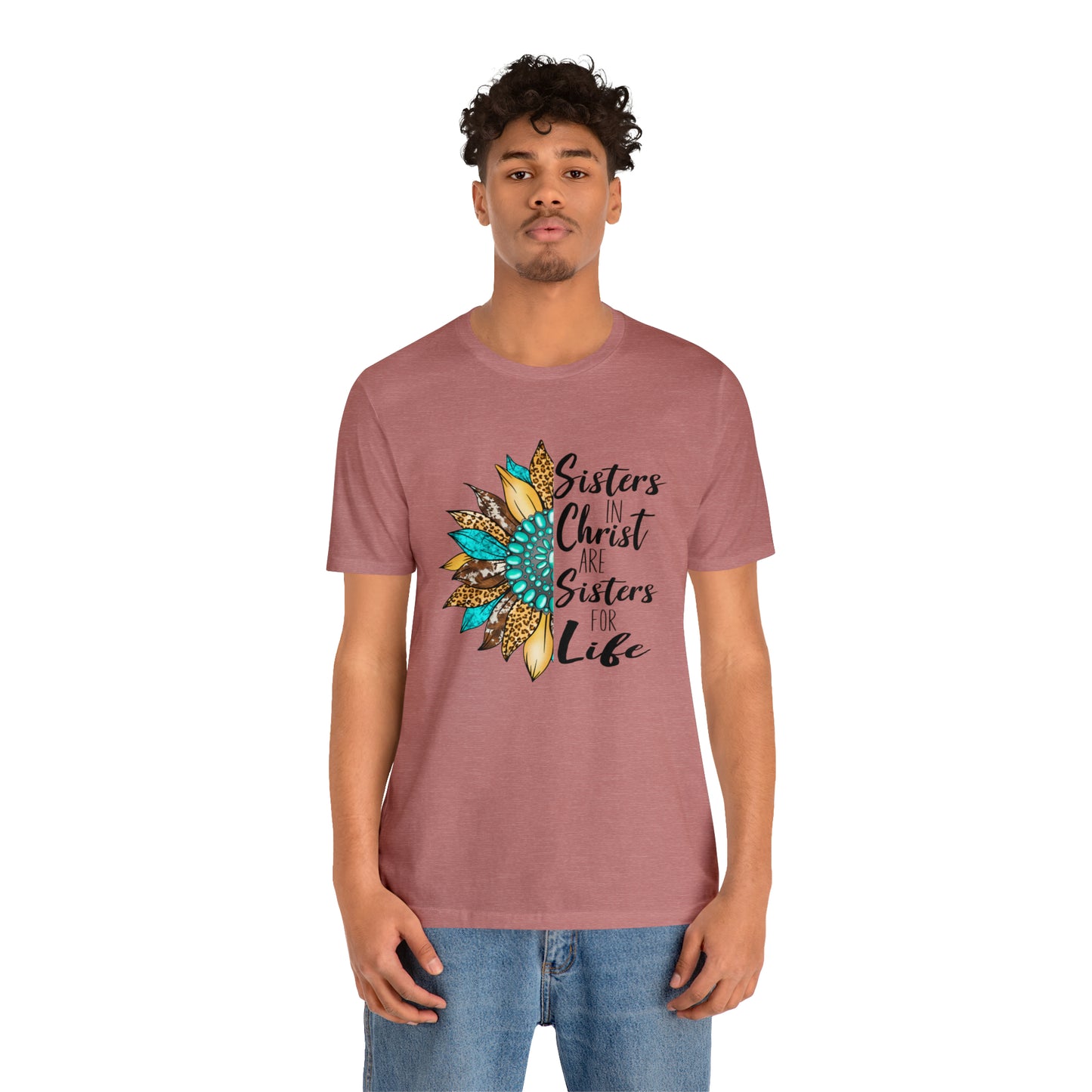 Sister in Christ Unisex Jersey Short Sleeve Tee