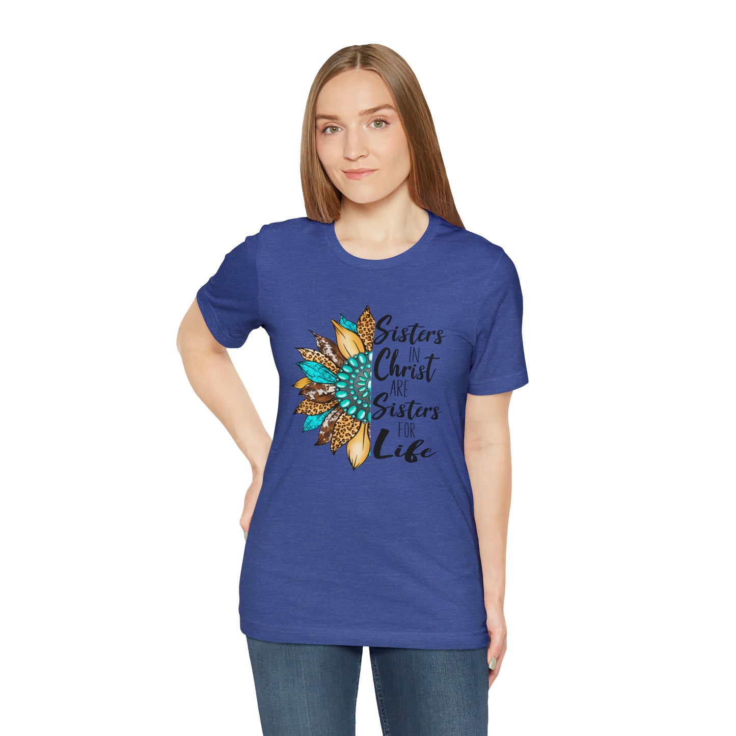 Sister in Christ Unisex Jersey Short Sleeve Tee