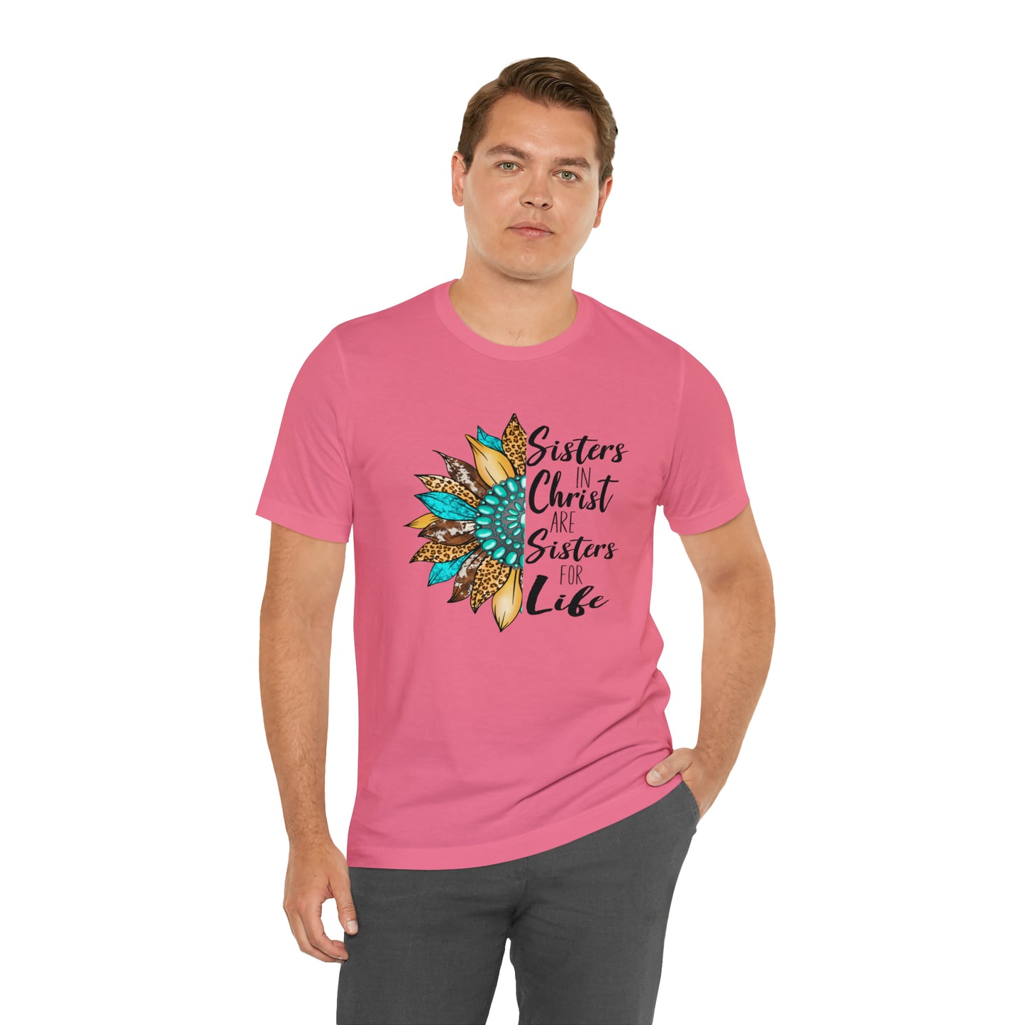 Sister in Christ Unisex Jersey Short Sleeve Tee