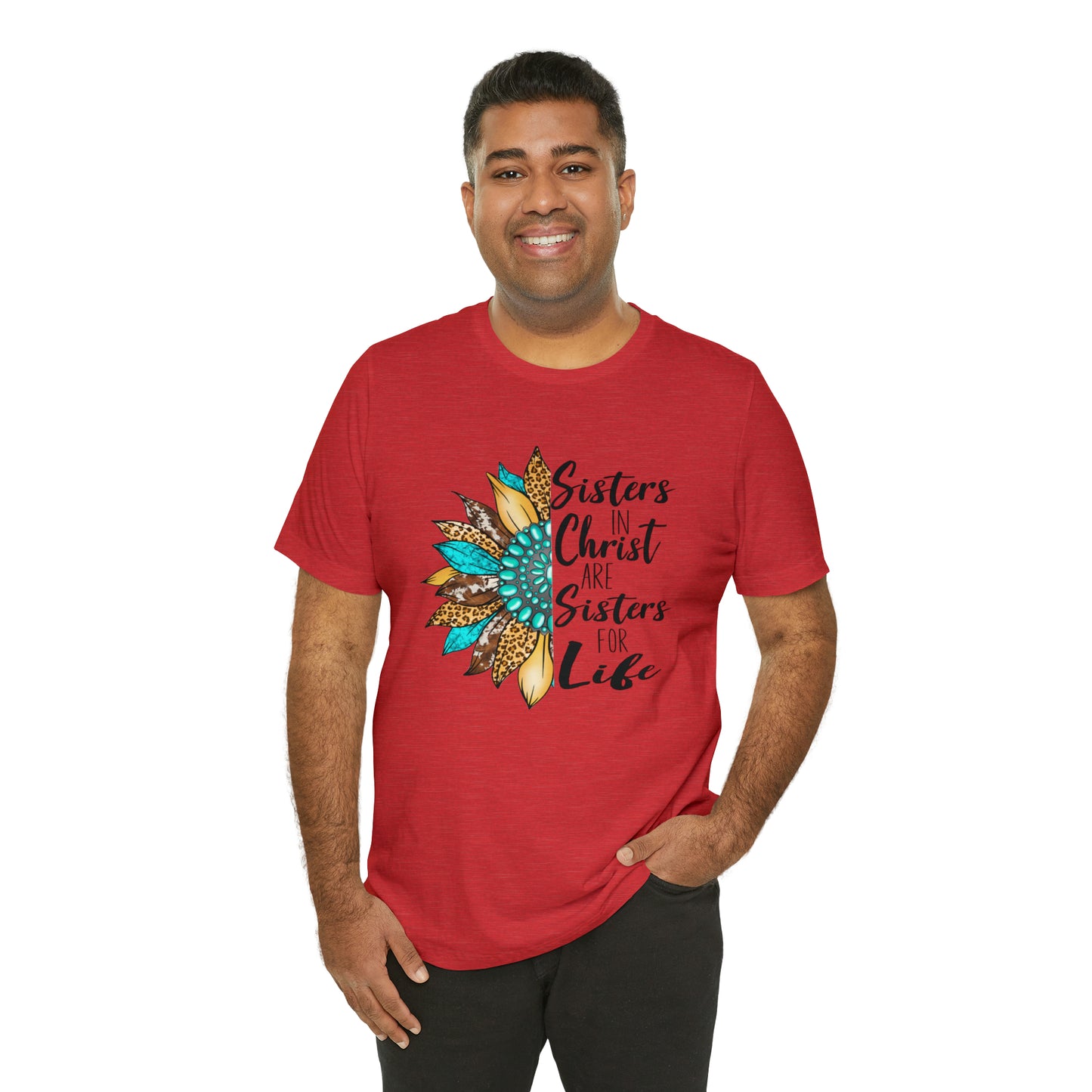 Sister in Christ Unisex Jersey Short Sleeve Tee