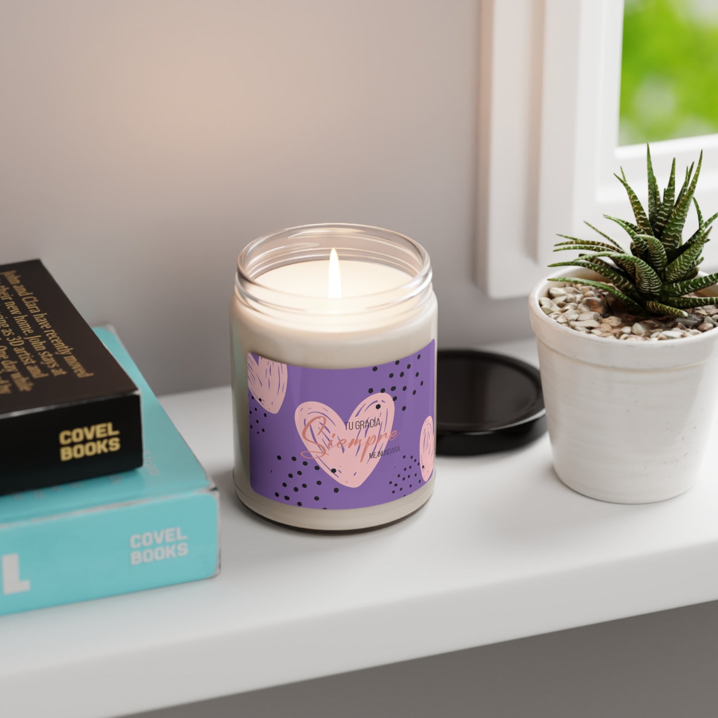 Todo lo puedo en Cristo Scented Soy Candle, 9oz