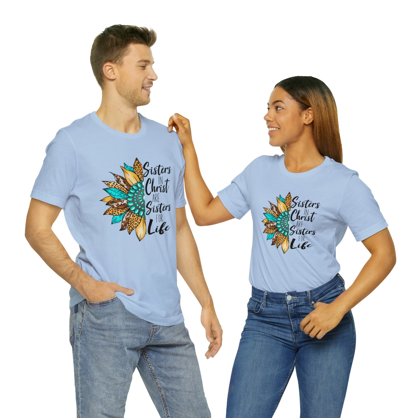 Sister in Christ Unisex Jersey Short Sleeve Tee